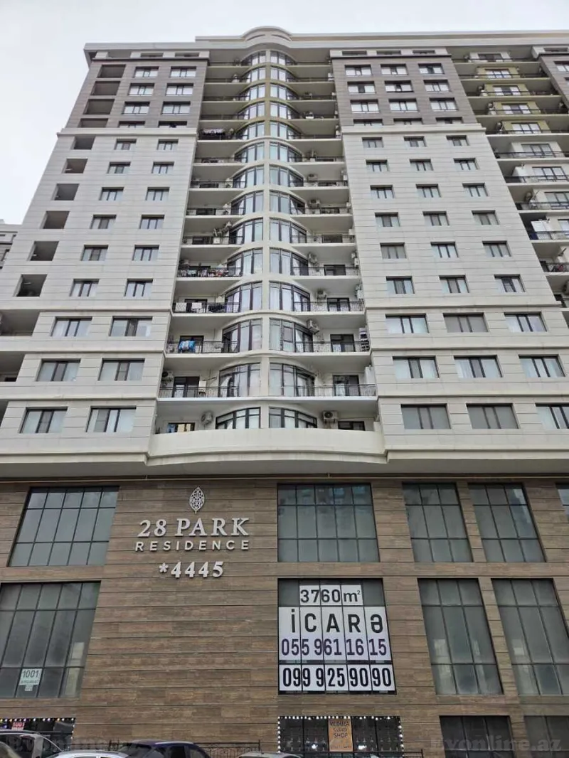 Kirayə verilir 2 otaqlı Mənzil Yeni tikili 65 m² 28 May m. - şəkil 13