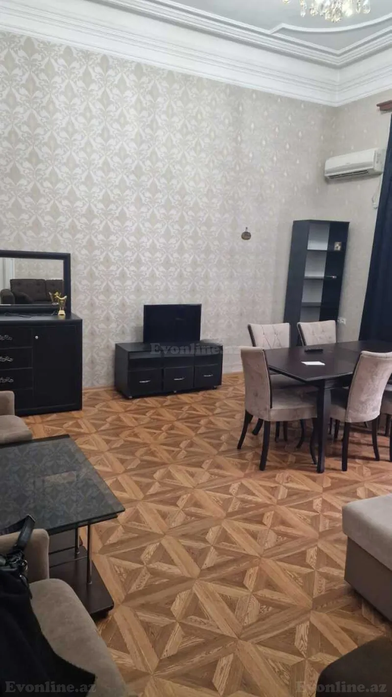 Kirayə verilir 3 otaqlı Mənzil Köhnə tikili 90 m² Nizami m. - şəkil 2