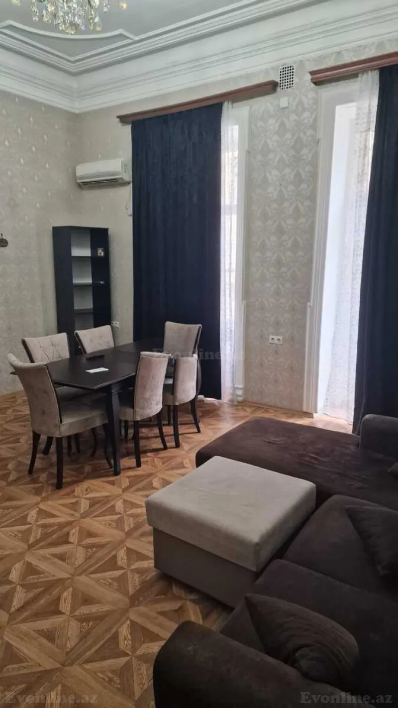 Kirayə verilir 3 otaqlı Mənzil Köhnə tikili 90 m² Nizami m. - şəkil 7