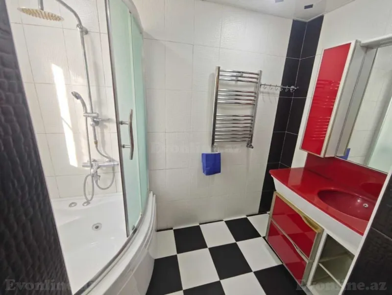 Kirayə verilir 3 otaqlı Mənzil Yeni tikili 90 m² İnşaatçılar m. - şəkil 8
