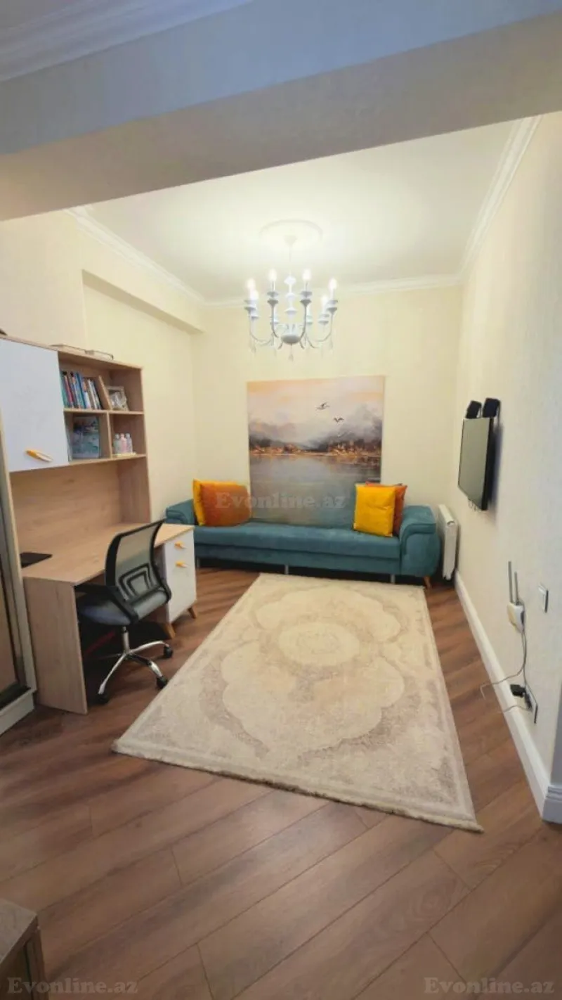 2 otaqlı Mənzil 55 m² Nərimanov r. Satılır