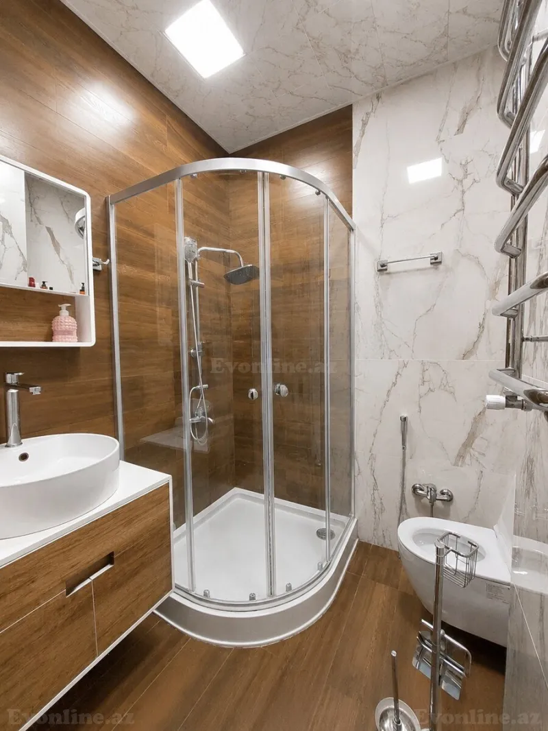 Satılır 5 otaqlı Mənzil Yeni tikili 215 m² Nəsimi r. - şəkil 22