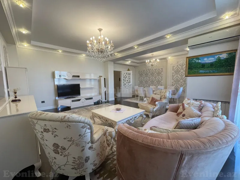 Satılır 4 otaqlı Mənzil Yeni tikili 240 m² Səbail r. - şəkil 3