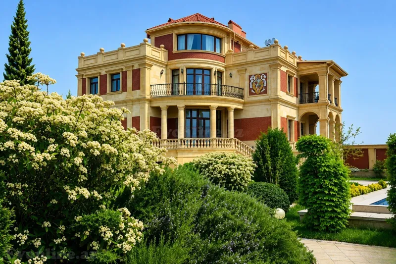 Satılır 9 otaqlı Həyət evi 1000 m² Bilgəh - şəkil 3