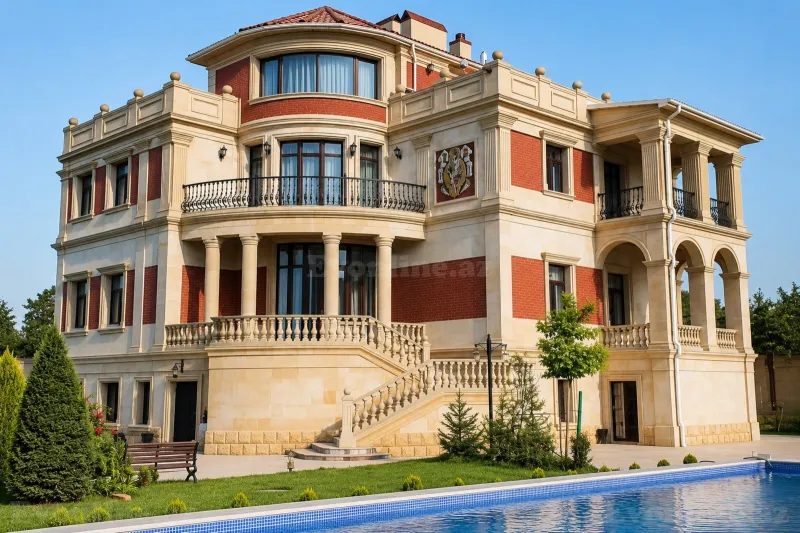 Satılır 9 otaqlı Həyət evi 1000 m² Bilgəh - şəkil 20