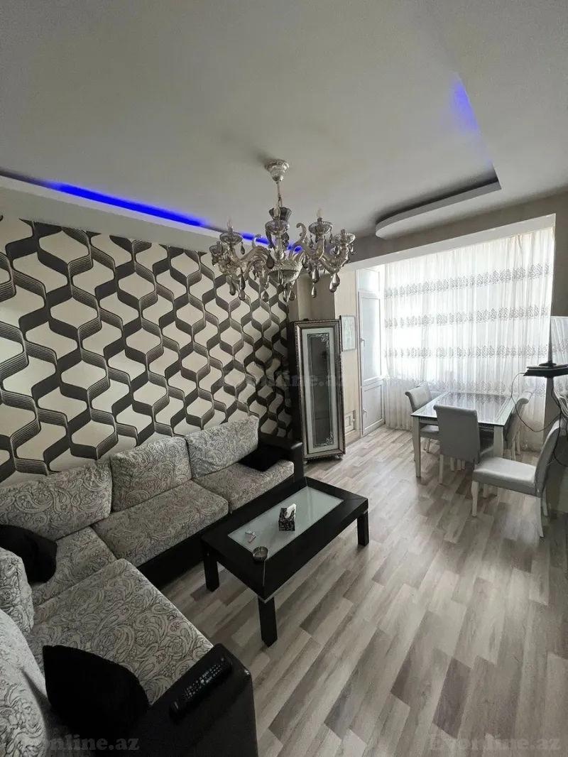 Kirayə verilir 2 otaqlı Mənzil Yeni tikili 60 m² Memar Əcəmi m. - şəkil 3