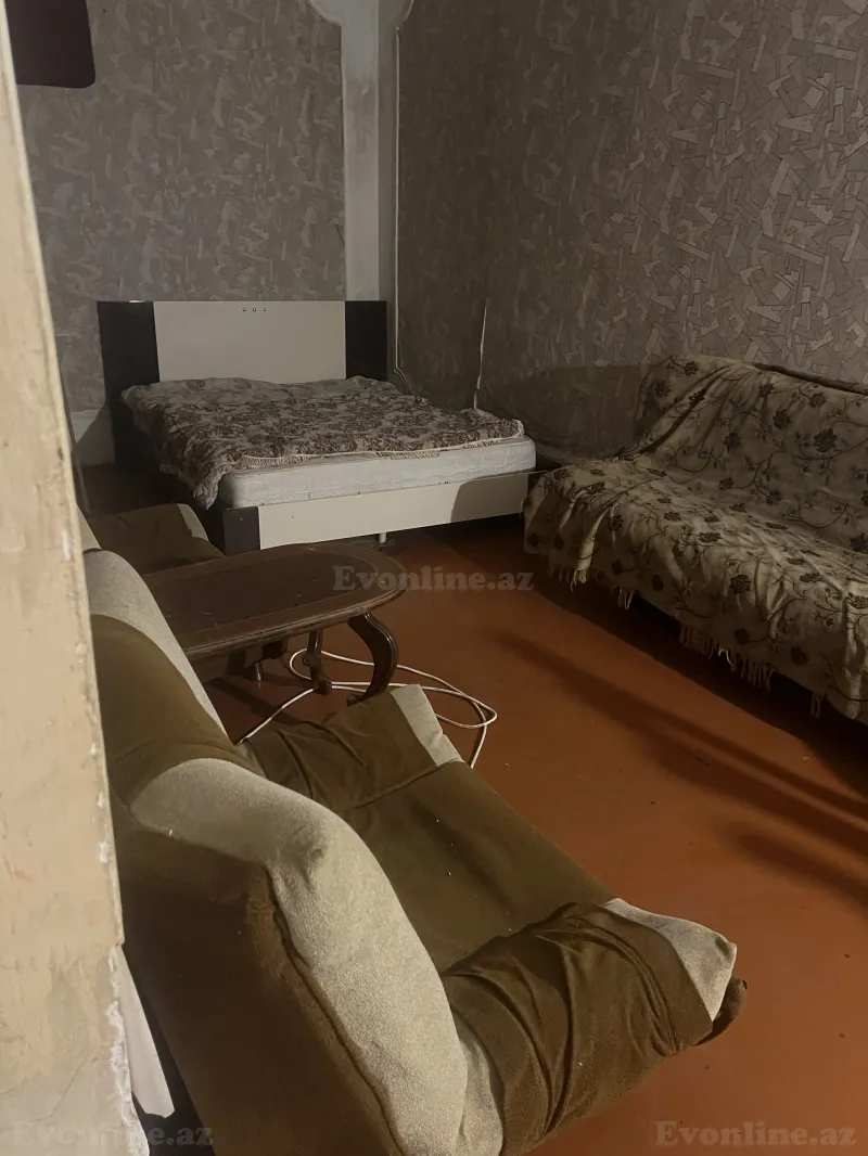Kirayə verilir 2 otaqlı Mənzil Köhnə tikili 50 m² H.Cavid pr. - şəkil 3