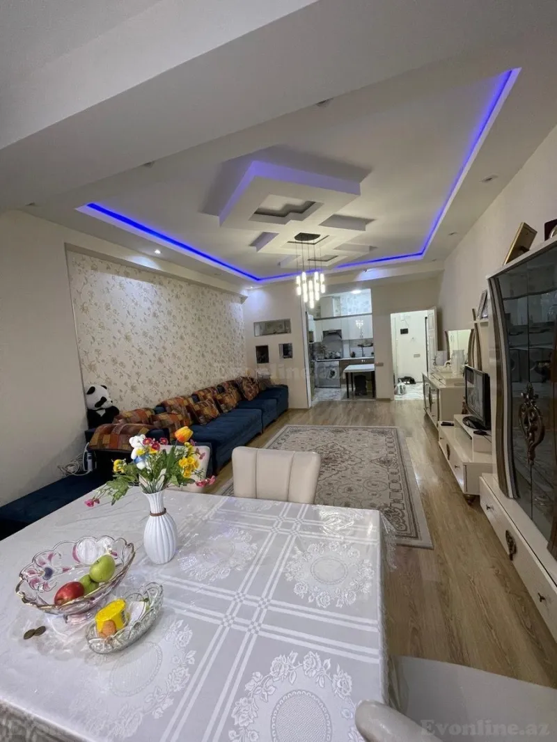 Satılır 2 otaqlı Mənzil Yeni tikili 80 m² Əhmədli m. - şəkil 2