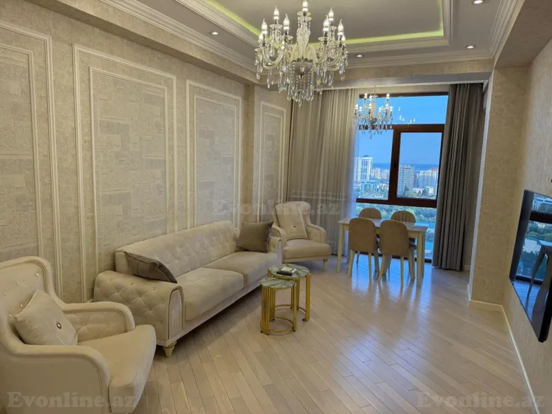 Kirayə verilir 2 otaqlı Mənzil Yeni tikili 68 m² Nəsimi r. - şəkil 5