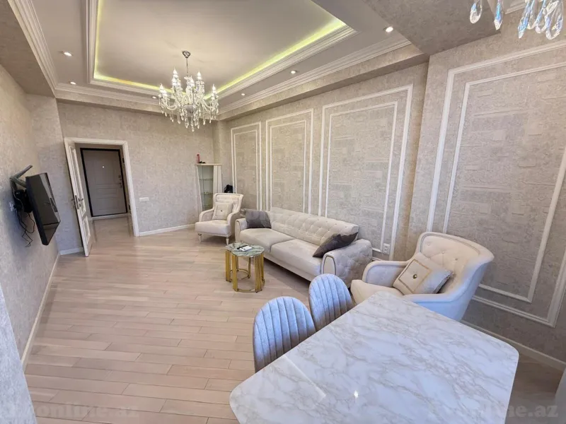 Kirayə verilir 2 otaqlı Mənzil Yeni tikili 68 m² Nəsimi r. - şəkil 7