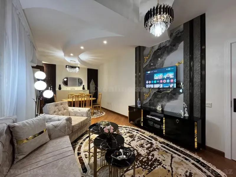 Kirayə verilir 3 otaqlı Mənzil Yeni tikili 82 m² İçərişəhər m. - şəkil 3