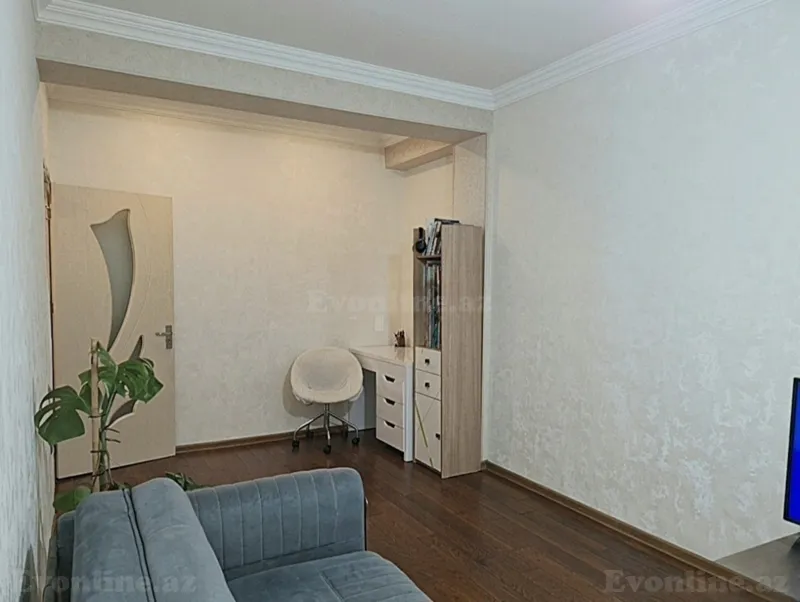 Satılır 2 otaqlı Mənzil Yeni tikili 80 m² İnşaatçılar m. - şəkil 2