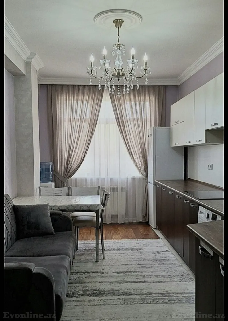 Satılır 2 otaqlı Mənzil Yeni tikili 80 m² İnşaatçılar m. - şəkil 4