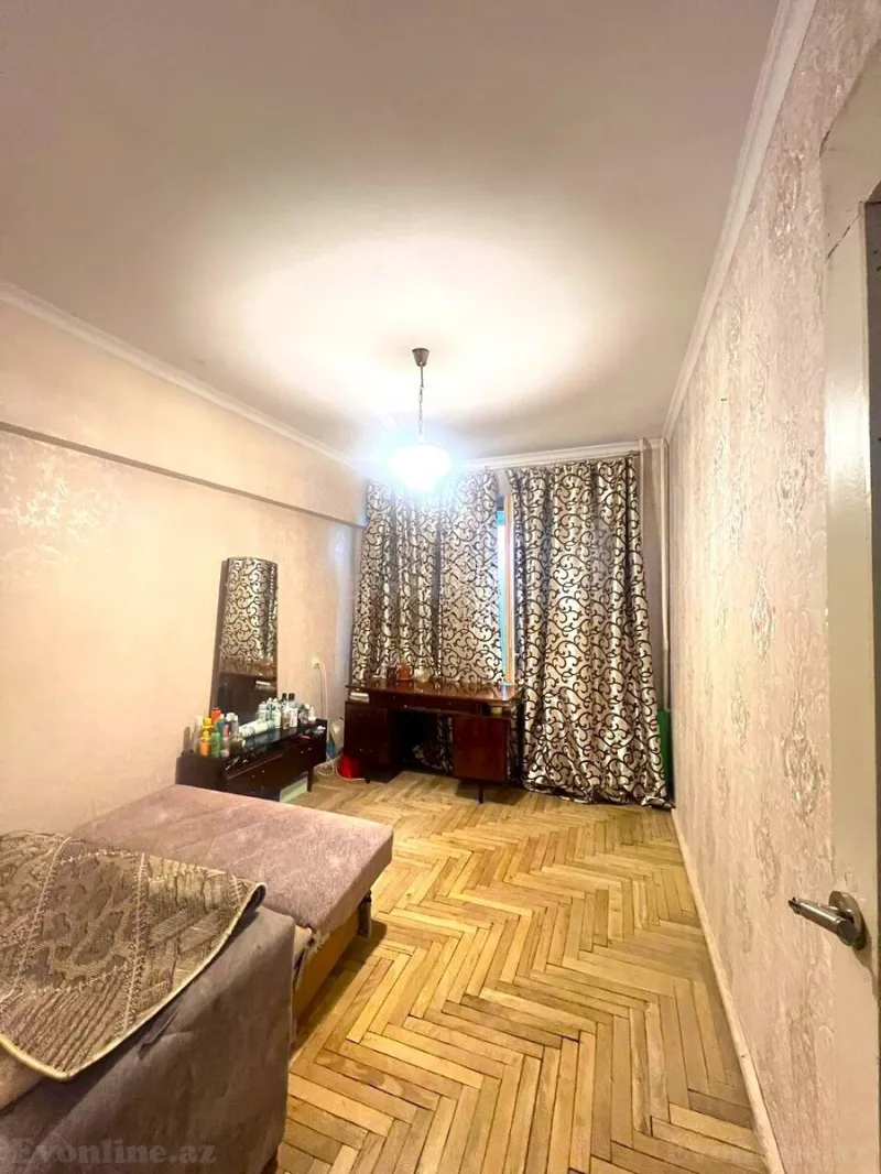 Satılır 3 otaqlı Mənzil Köhnə tikili 105 m² Xətai r. - şəkil 3