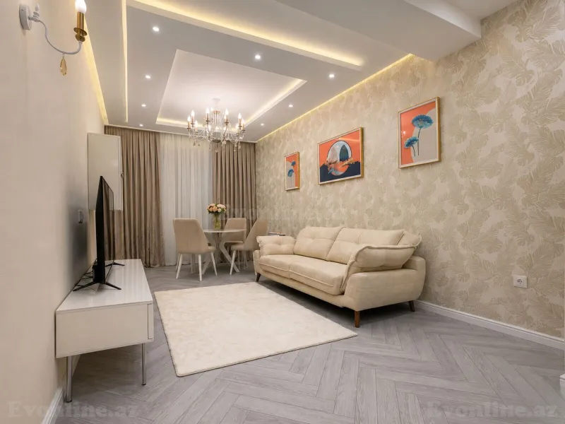 Satılır 2 otaqlı Mənzil Yeni tikili 100 m² Nəsimi r. - şəkil 2
