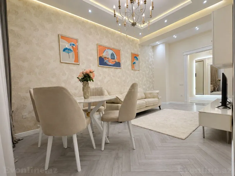 Satılır 2 otaqlı Mənzil Yeni tikili 100 m² Nəsimi r. - şəkil 3