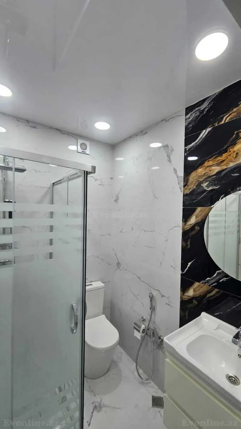 Kirayə verilir 2 otaqlı Mənzil Yeni tikili 95 m² Nəsimi r. - şəkil 10