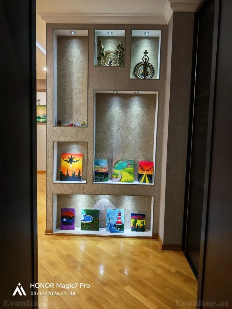 Satılır 3 otaqlı Mənzil Yeni tikili 120 m² Yasamal r. - şəkil 15