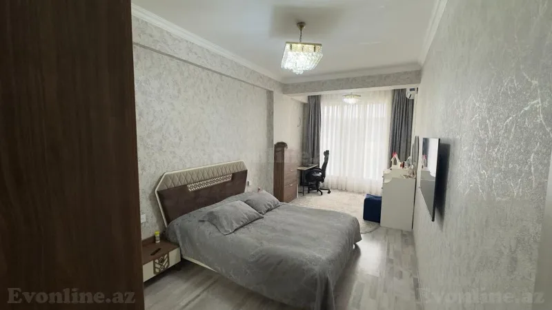 Satılır 3 otaqlı Mənzil Yeni tikili 126 m² İnşaatçılar m. - şəkil 4