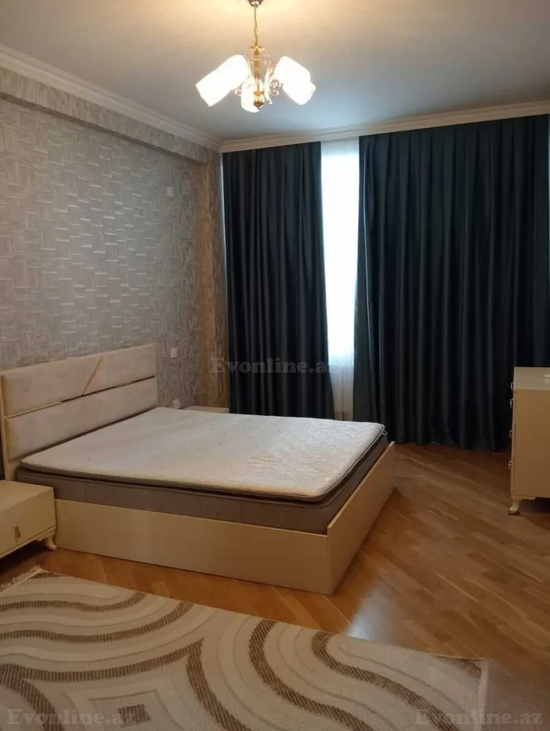 Kirayə verilir 3 otaqlı Mənzil Yeni tikili 130 m² Nizami m. - şəkil 3