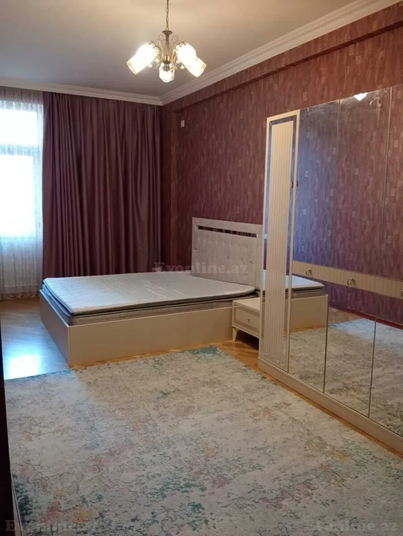 Kirayə verilir 3 otaqlı Mənzil Yeni tikili 130 m² Nizami m. - şəkil 4