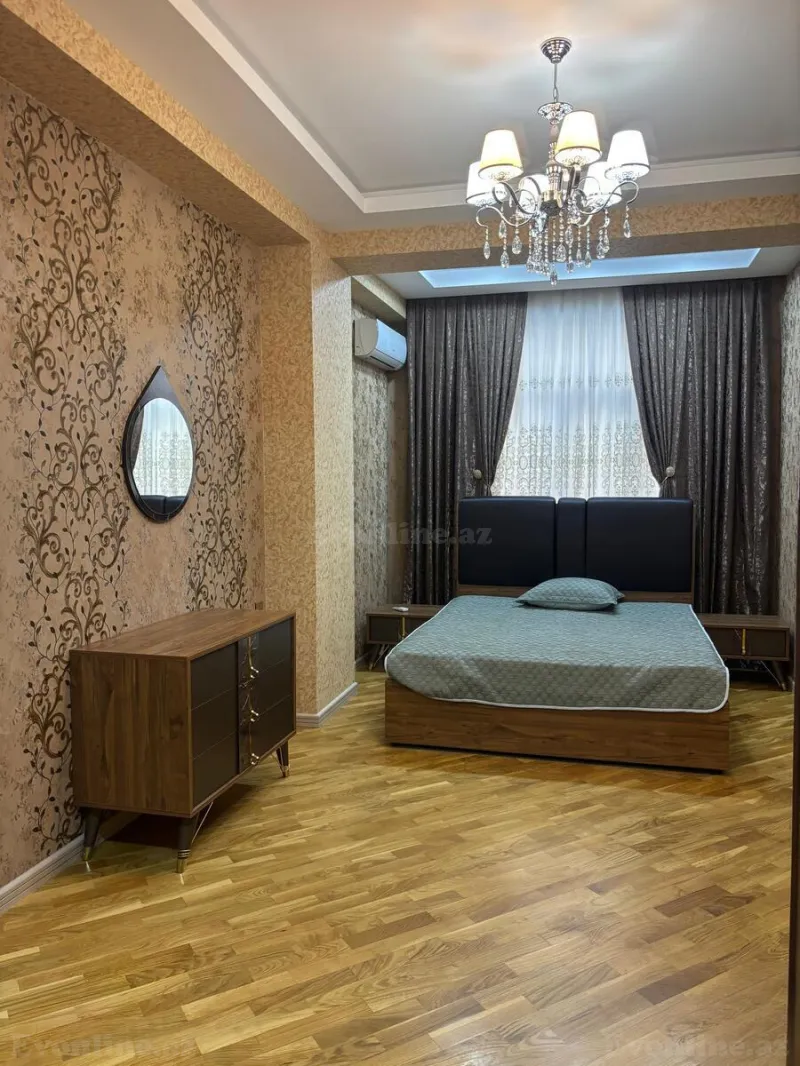Kirayə verilir 3 otaqlı Mənzil Yeni tikili 125 m² Nəsimi r. - şəkil 7