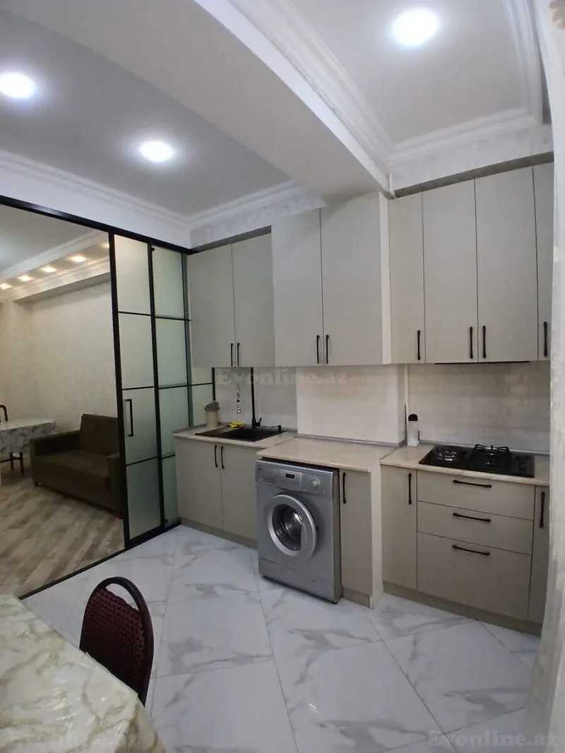 Kirayə verilir 2 otaqlı Mənzil Yeni tikili 70 m² Nəsimi r. - şəkil 2