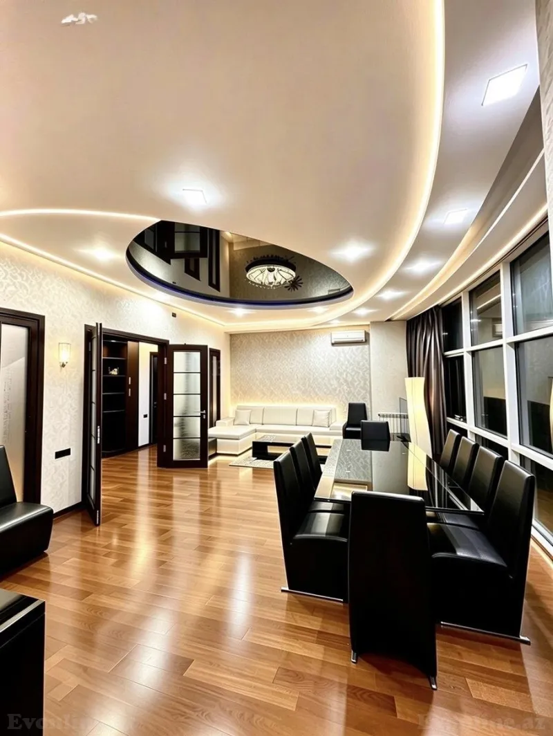 Kirayə verilir 3 otaqlı Mənzil Yeni tikili 110 m² Nəsimi r. - şəkil 2