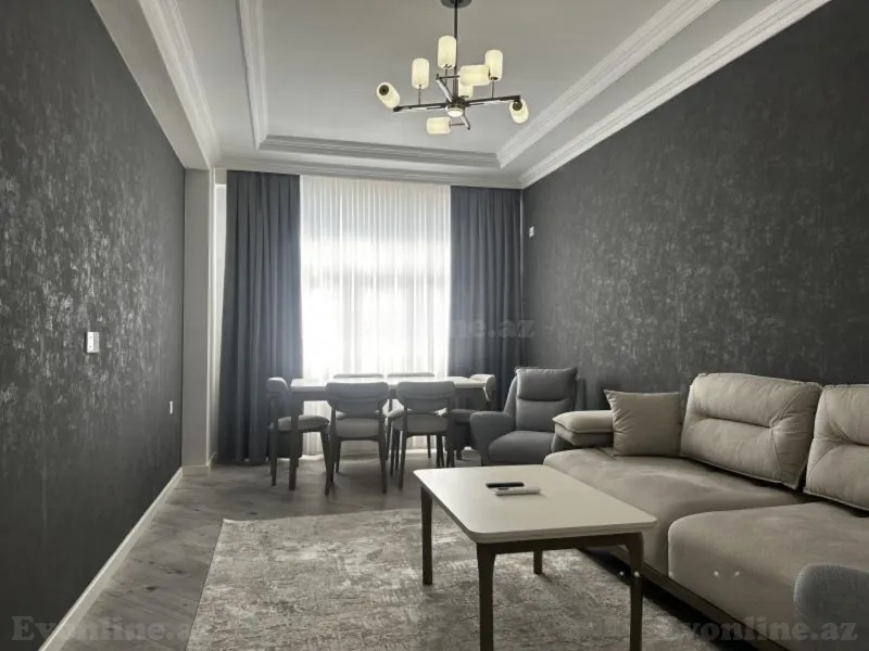 Kirayə verilir 3 otaqlı Mənzil Yeni tikili 105 m² Neftçilər m. - şəkil 2