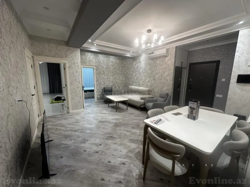 Kirayə verilir 3 otaqlı Mənzil Yeni tikili 105 m² Neftçilər m. - şəkil 3