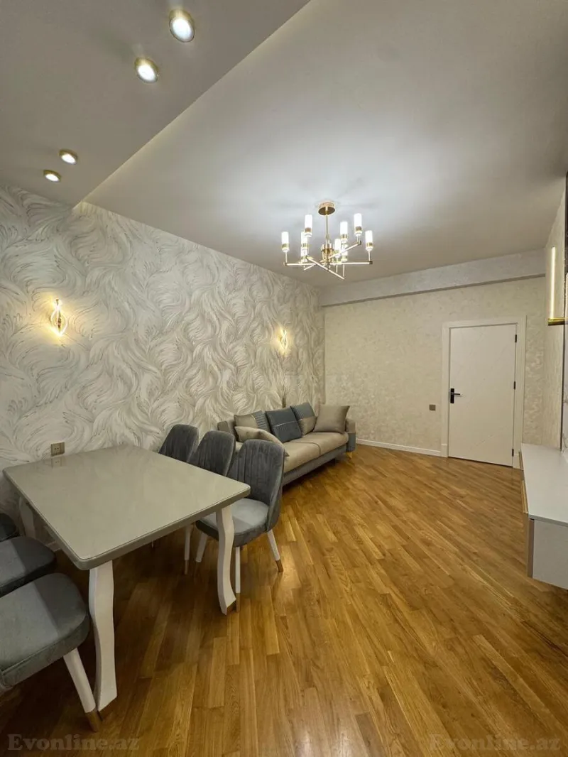 Satılır 2 otaqlı Mənzil Yeni tikili 90 m² Həzi Aslanov m. - şəkil 3