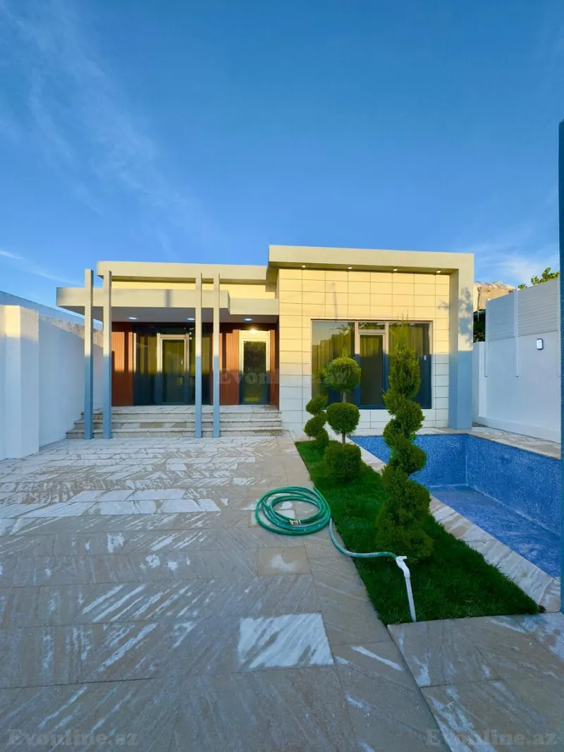 4 otaqlı Həyət evi 160 m² Mərdəkan Satılır