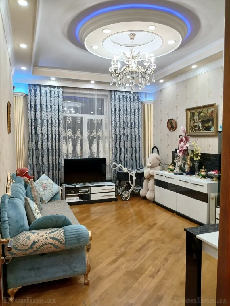 4 otaqlı Mənzil 86 m² Əhmədli Satılır