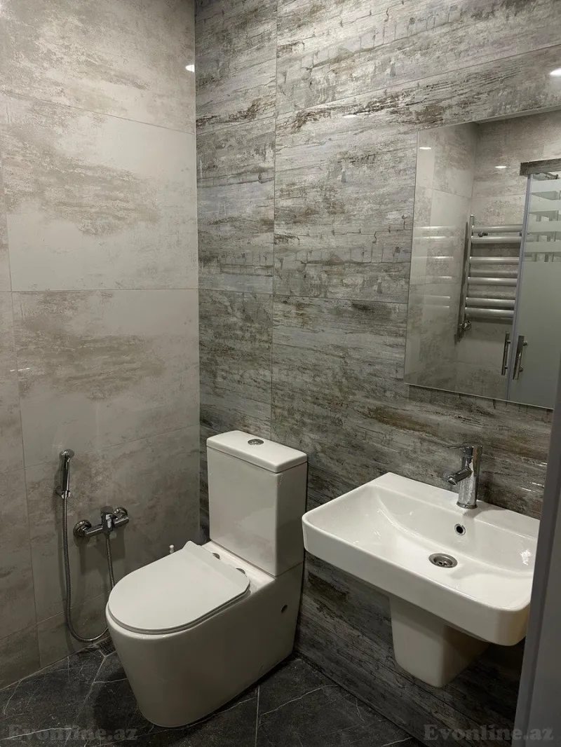 Kirayə verilir 2 otaqlı Mənzil Yeni tikili 65 m² Dərnəgül m. - şəkil 15