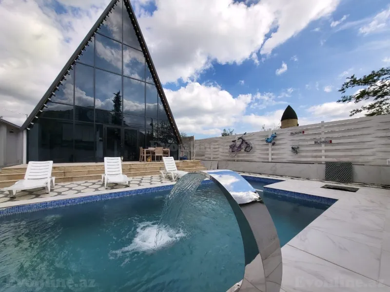Kirayə verilir 5 otaqlı Həyət evi 120 m² Qəbələ