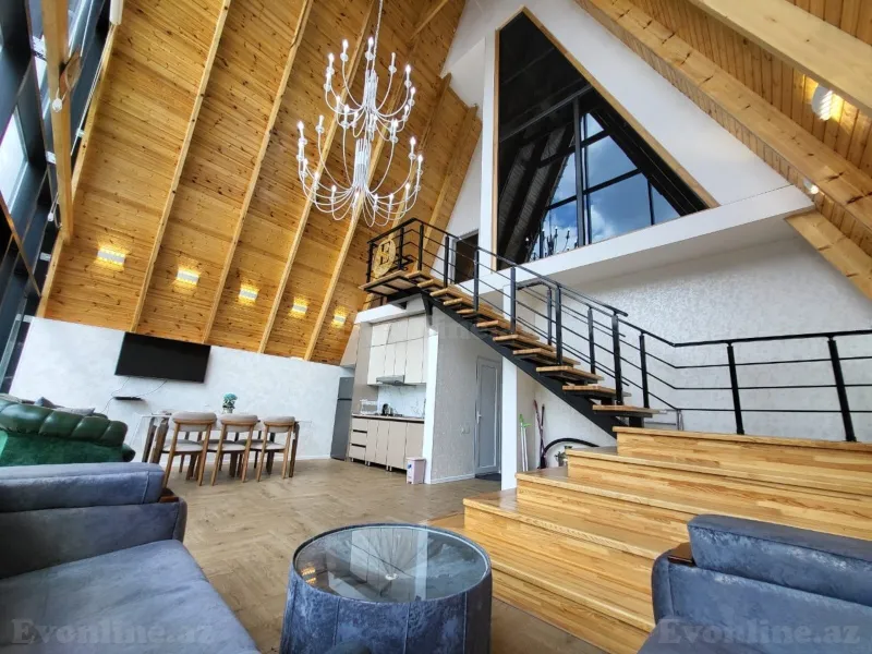 Kirayə verilir 5 otaqlı Həyət evi 120 m² Qəbələ - şəkil 4