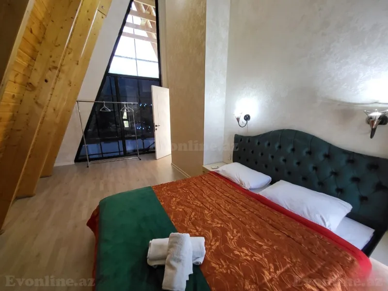 Kirayə verilir 5 otaqlı Həyət evi 120 m² Qəbələ - şəkil 19