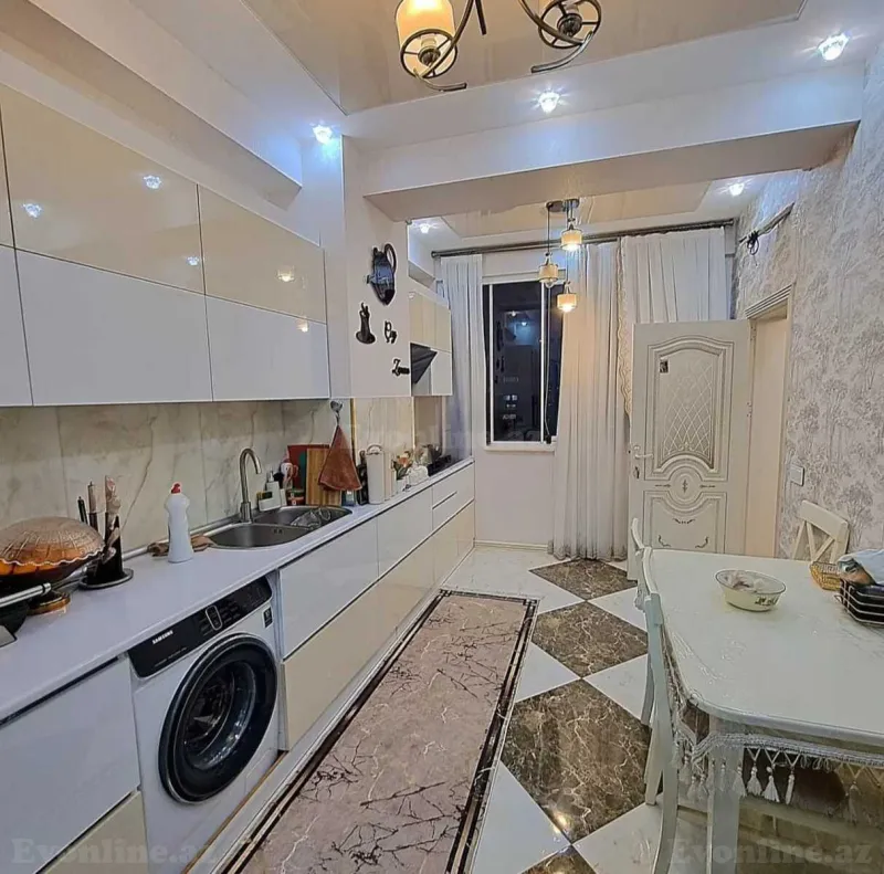 Satılır 3 otaqlı Mənzil Yeni tikili 95 m² Qara Qarayev m. - şəkil 5
