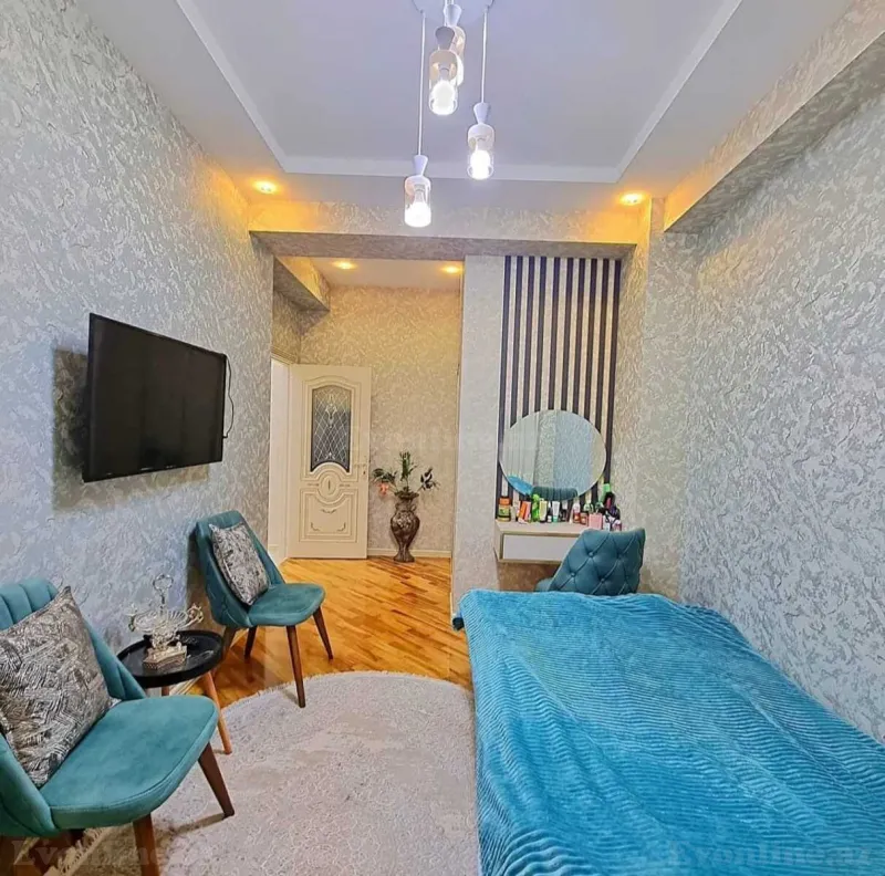 Satılır 3 otaqlı Mənzil Yeni tikili 95 m² Qara Qarayev m. - şəkil 8