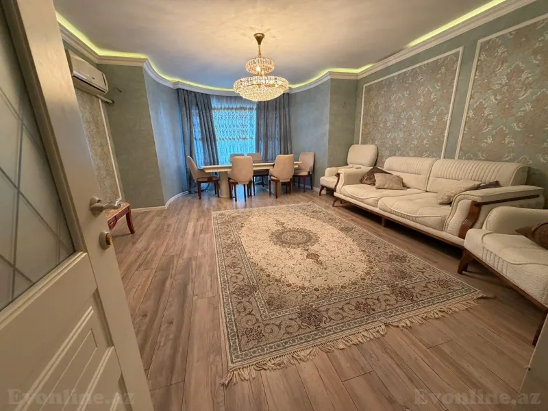 Satılır 2 otaqlı Mənzil Yeni tikili 101 m² Nəsimi r. - şəkil 3