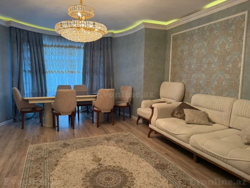 Satılır 2 otaqlı Mənzil Yeni tikili 101 m² Nəsimi r. - şəkil 4