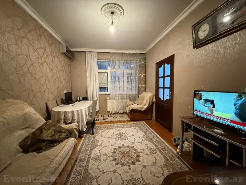 Satılır 2 otaqlı Mənzil Köhnə tikili 45 m² Memar Əcəmi m. - şəkil 4