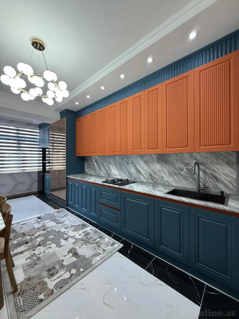 Satılır 3 otaqlı Mənzil Yeni tikili 130 m² Qara Qarayev m. - şəkil 13