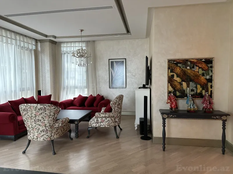 Kirayə verilir 3 otaqlı Mənzil Yeni tikili 165 m² Səbail r. - şəkil 7