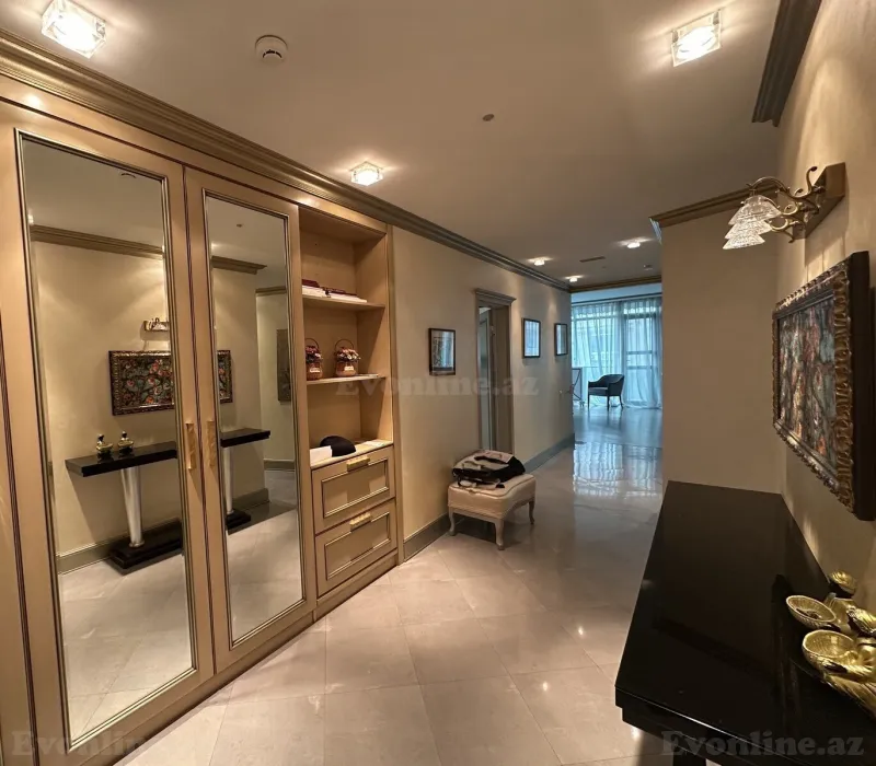 Kirayə verilir 3 otaqlı Mənzil Yeni tikili 165 m² Səbail r. - şəkil 13