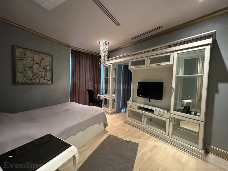 Kirayə verilir 3 otaqlı Mənzil Yeni tikili 165 m² Səbail r. - şəkil 18