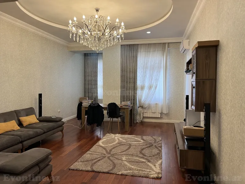 Kirayə verilir 3 otaqlı Mənzil Yeni tikili 138 m² 8 Noyabr m. - şəkil 4