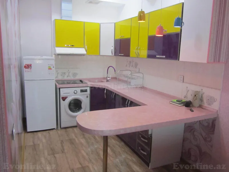 Kirayə verilir 2 otaqlı Mənzil Yeni tikili 60 m² Nəsimi m. - şəkil 2