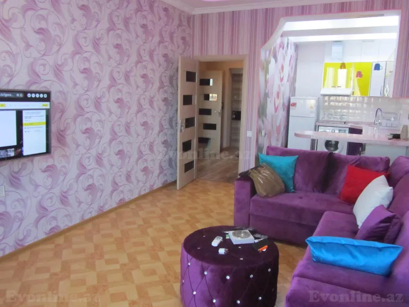 Kirayə verilir 2 otaqlı Mənzil Yeni tikili 60 m² Nəsimi m. - şəkil 13