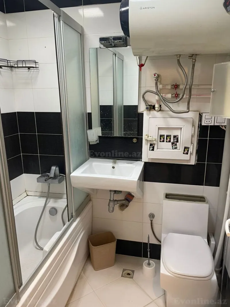Kirayə verilir 2 otaqlı Mənzil Köhnə tikili 46 m² İnşaatçılar m. - şəkil 7